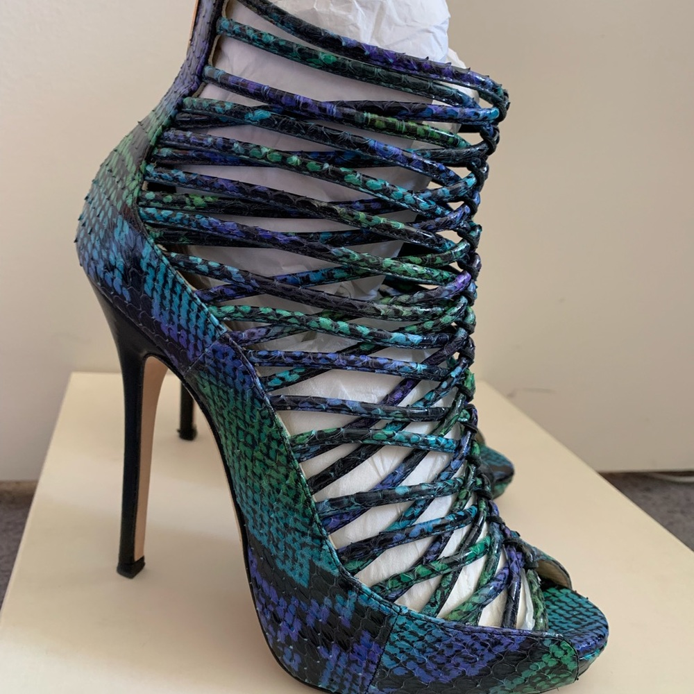 Jimmy Choo Elaphe Multicolor Shoes